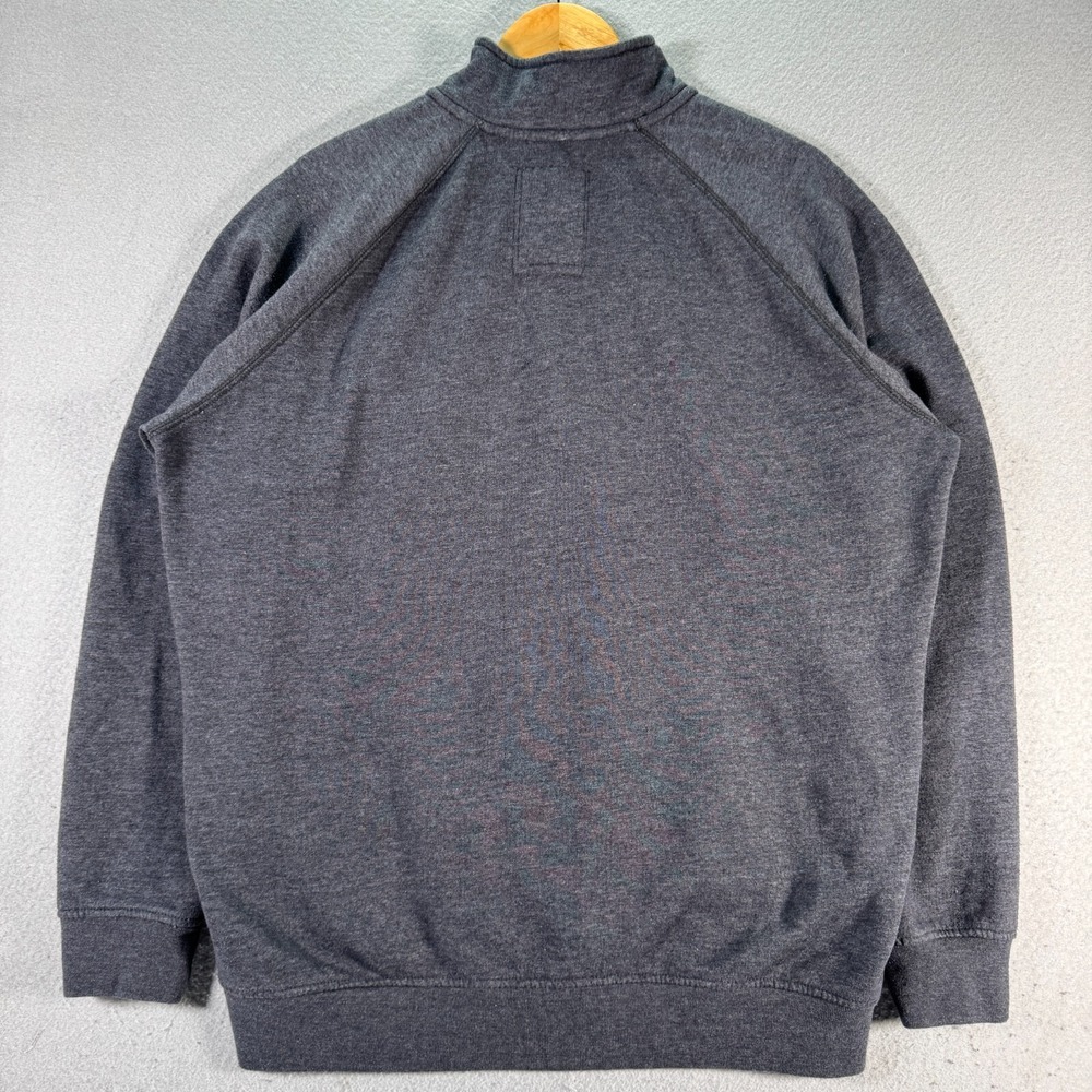 Sacramento State Hornets Quarter Zip Sweatshirt Adult Large‎ Gray Fall Rush NCAA - Picture 2 of 10